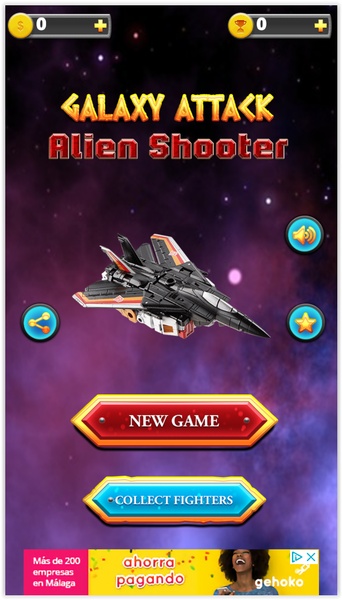GALAXY AIIACK AENAS spacewar - Preview 1