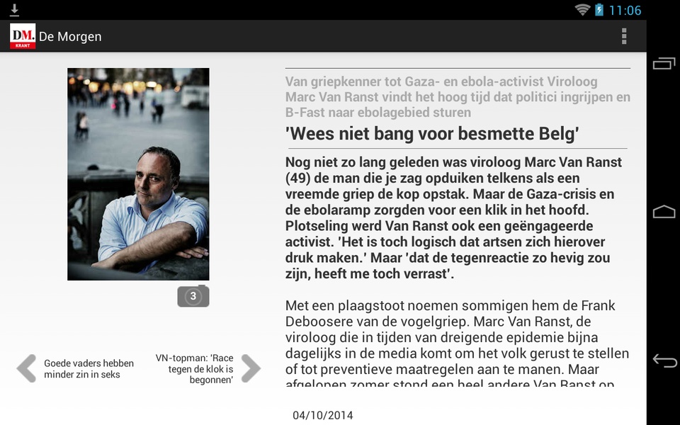 De Morgen - Preview 1