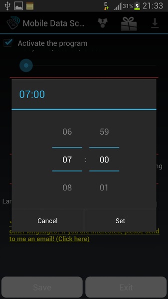 MobileInternetScheduler - Preview 6
