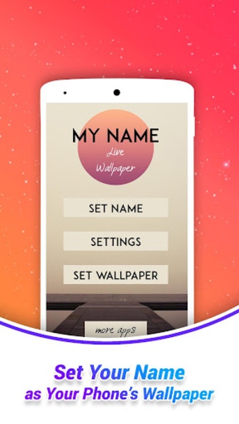 My Name Live Wallpaper - Preview 1
