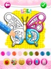 Glitter Butterfly Coloring - L screenshot 7