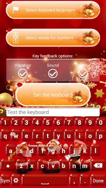 Christmas Keyboard Themes - Preview 4