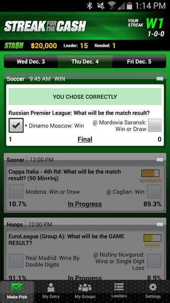 ESPN Streak - Preview 5