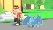 Frost Dragon In Adopt Me Jungle screenshot 2
