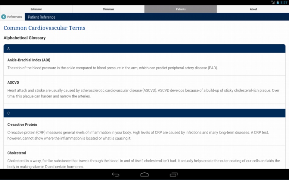 ASCVD Risk Estimator - Preview 9