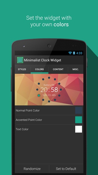Minimalist Clock Widget - Preview 5