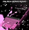 Pink Neon Glow Keyboard screenshot 5
