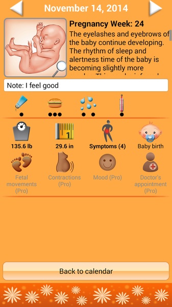 WomanLog Pregnancy Calendar - Preview 6