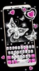 Diamond Butterfly Hearts Keyboard Theme screenshot 5