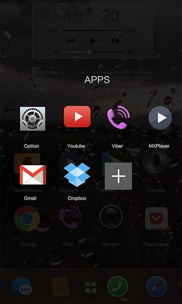 Hope GOLauncher EX Theme - Preview 2