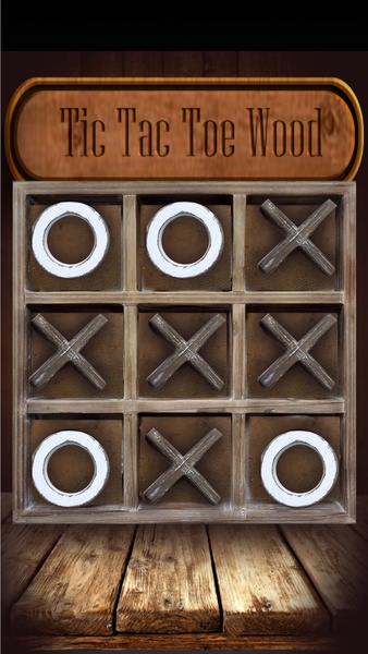 Tic Tac Toe Wood - Preview 2