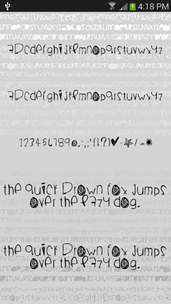 Silly Free Font Theme - Preview 6