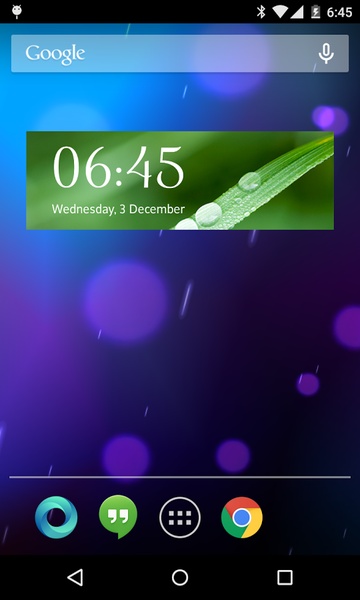 Clock Widget - Preview 3