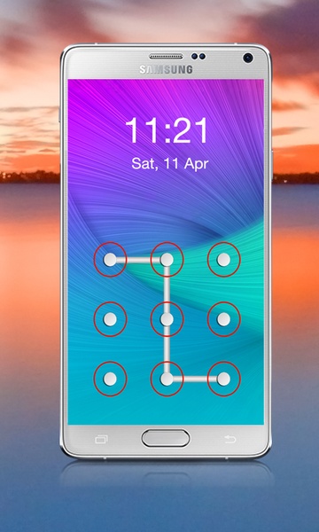 Galaxy Lock Screen Pattern - Preview 1