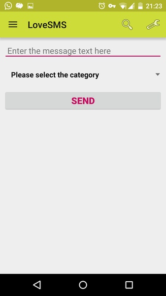 LoveSMS - Preview 2
