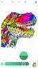 Adult Dinosaur Coloring Pages screenshot 3