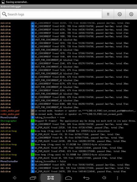 Android Debugger - Preview 10
