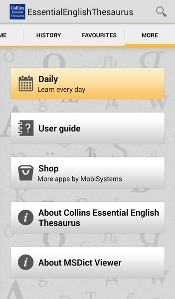 Collins Essential English Thesaurus - Preview 7