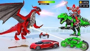 Police Dragon Robot Car Games screenshot 5