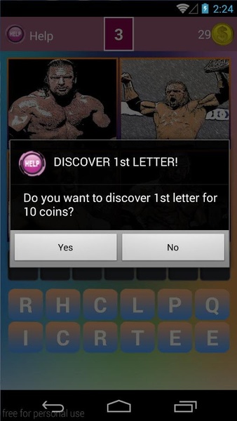 Wrestling Sketch Words Trivia - Preview 1