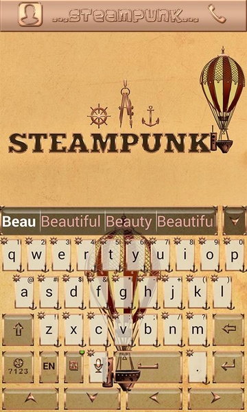 New Steampunk Keyboard - Preview 2