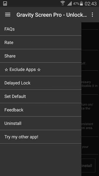 Gravity Screen - Preview 1