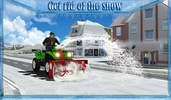 Snow Blower Truck Simulator 3D screenshot 8