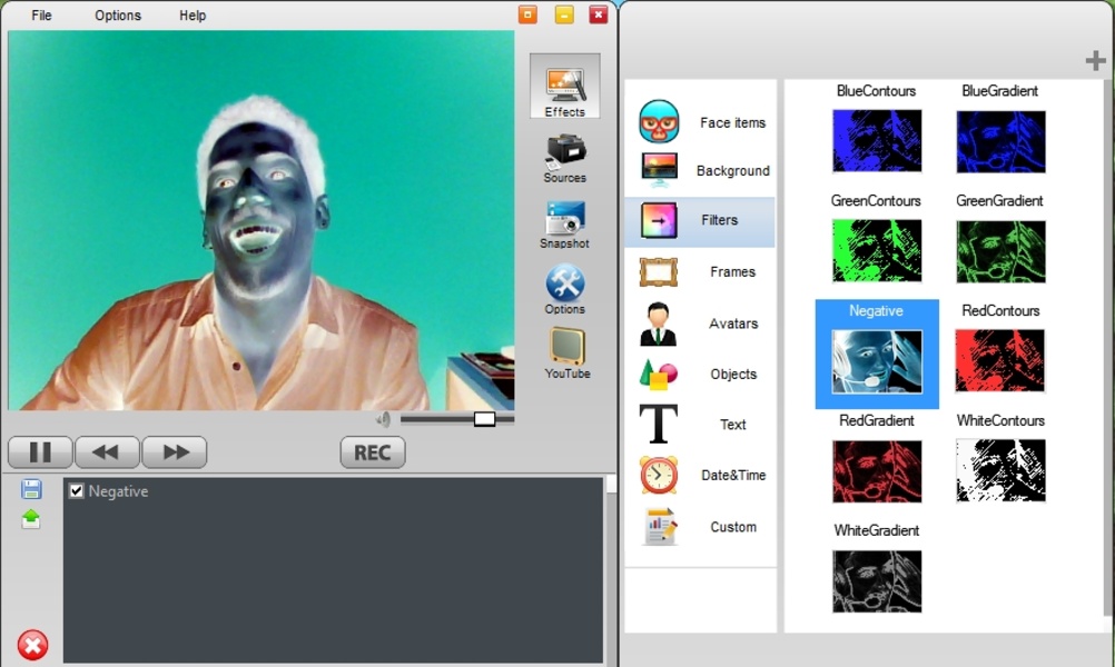 Webcam Effects for Windows Download it from Uptodown for free