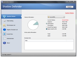 Shadow defender для windows 10 как работает