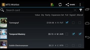MTG Wishlist screenshot 2