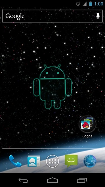 Droid in Space Live Wallpaper - Preview 6