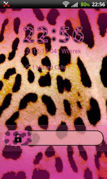 GO Locker Pink Leopard Theme - Preview 1