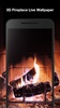 3d Fireplace Live Wallpaper screenshot 2