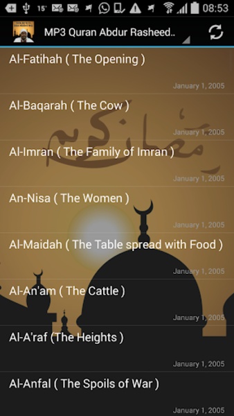 MP3 Quran Abdur Rasheed Soofy - Preview 4