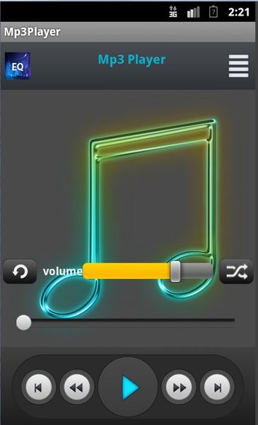 Music Player with Equalizer - Preview 1