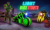 Light Bike Stunt Racing Game screenshot 12