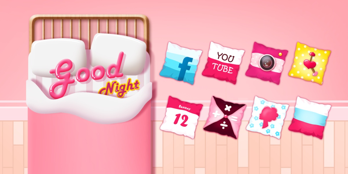 Good Night GOLauncher EX Theme - Preview 6