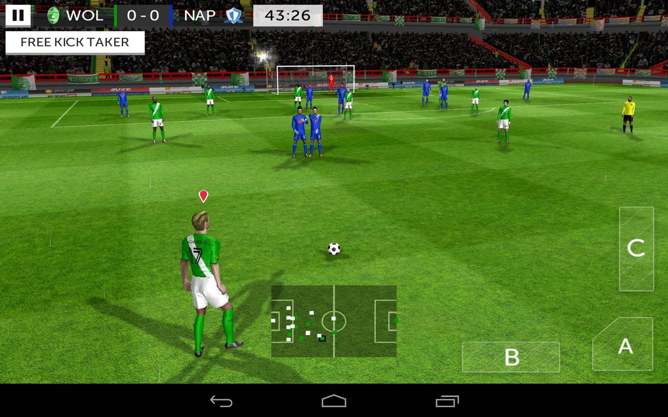 O MELHOR JOGO DE FUTEBOL OFFLINE PARA ANDROID - FTS FUSION 2017 