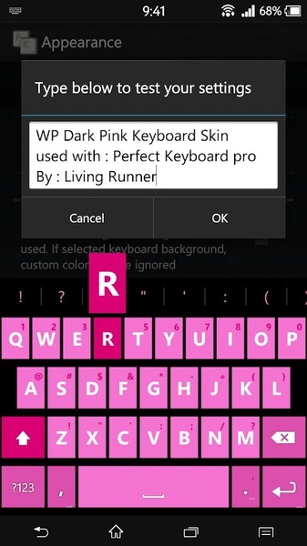 WP Dark Pink Skin - Preview 2