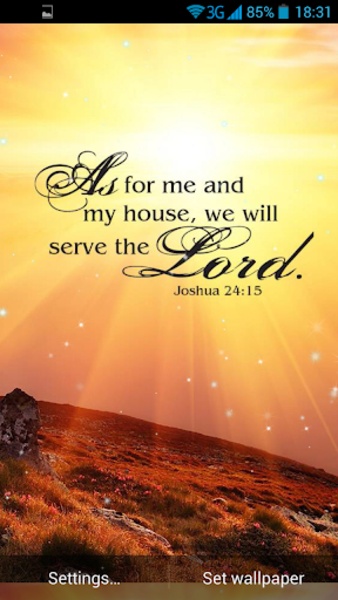 Bible Passages Live Wallpaper - Preview 3