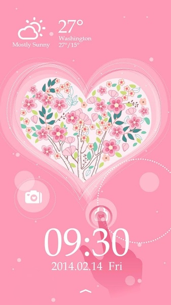 GO Locker Valentine Theme - Preview 5