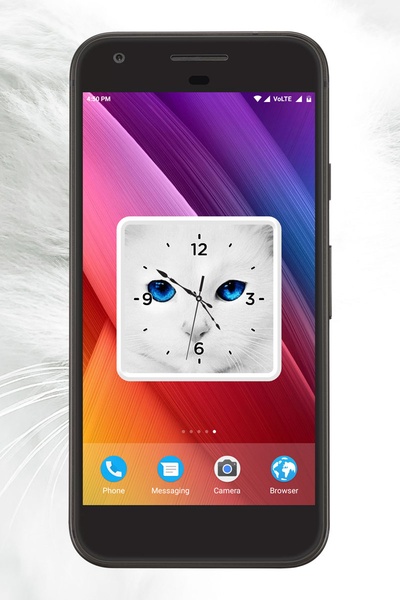 Cat Clock Live Wallpaper - Preview 5
