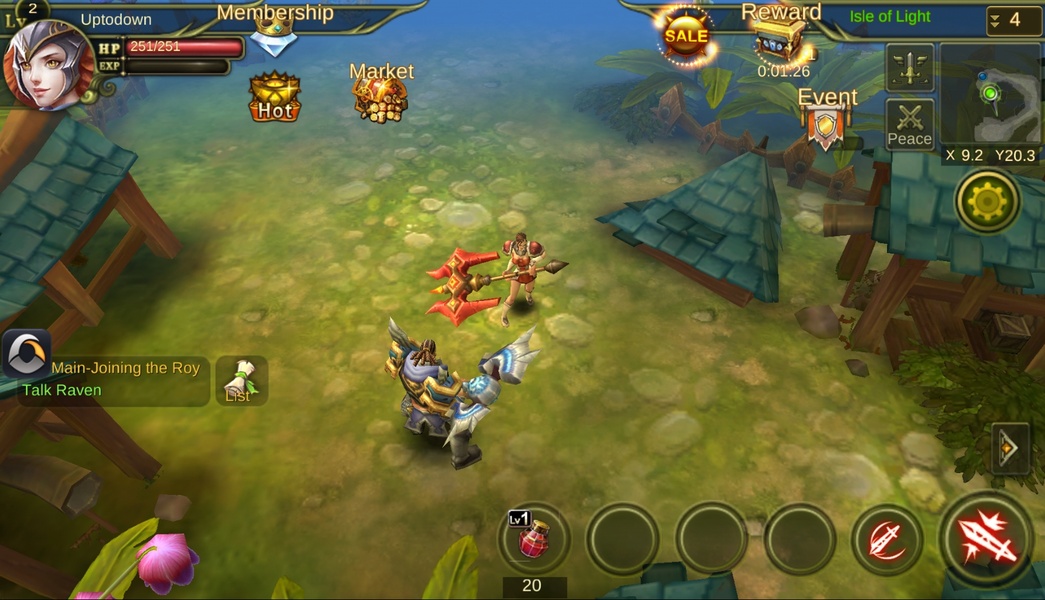 Dawn of the Immortals gameplay screenshot 2