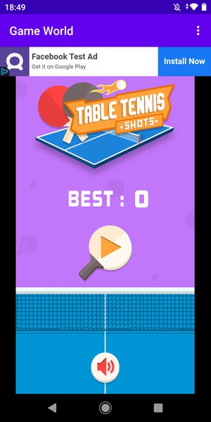 Gameworld app
