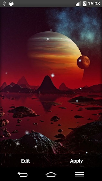 Space Planets Live Wallpaper - Preview 5