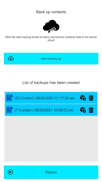 Contacts store - Preview 3