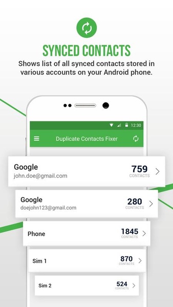 Duplicate Contacts Fixer and Remover - Preview 4