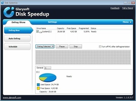 Disk SpeedUp screenshot 4