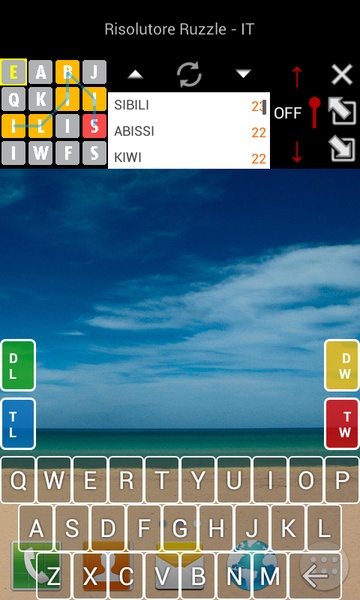Ruzzle Solver - IT - Preview 3