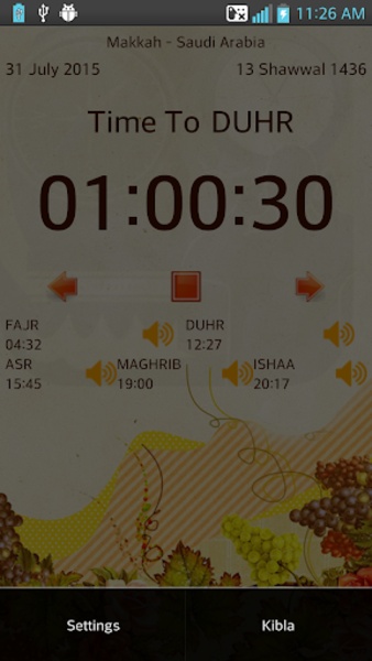Azan Time with Qibla - Preview 5